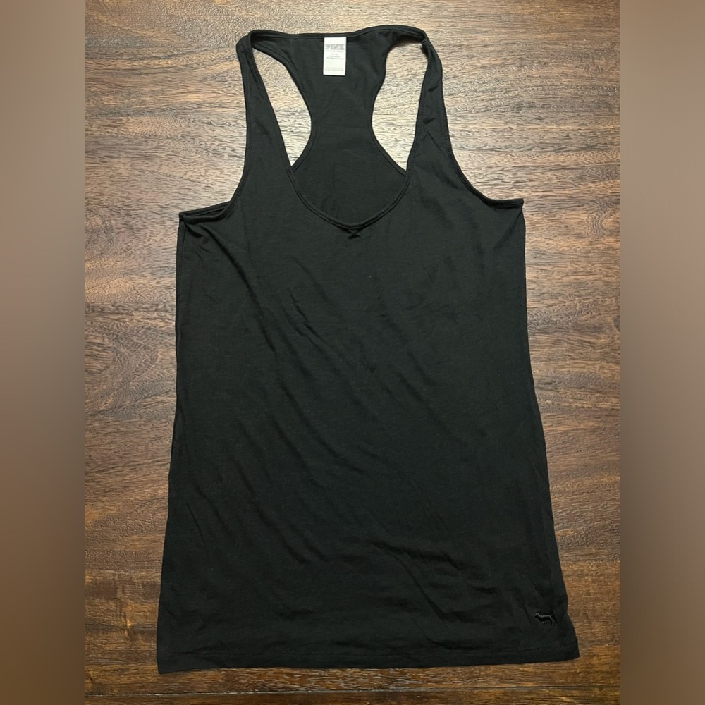 PINK Tank Top, Size Large